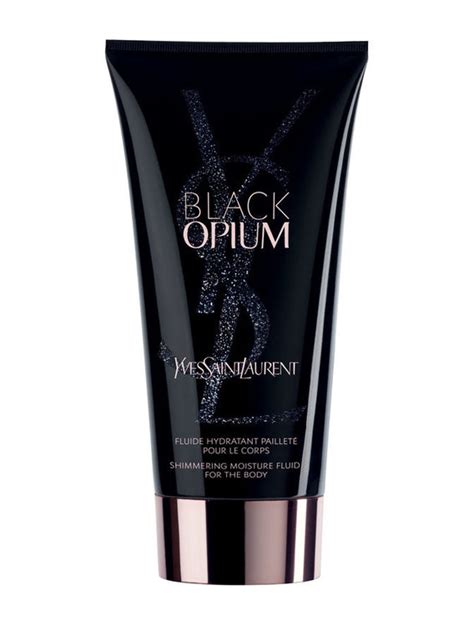 black opium body lotion.